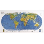 地球物理世界地图